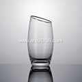 Slanted wine glasses set